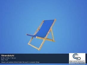 Strandstuhl Liegestuhl