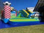 Hüpfburg Fußball mit Rutsche zu vermieten - Galerie - Bild 3