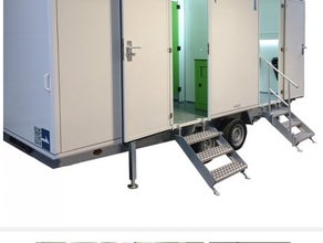 Toilettenwagen, Toi Wagen, WC Container, WC Anhänger, WC Wagen, VIP Toiletten, Veranstaltungstoilette, Toilettencontainer, Sanitär, Sanitäranlage, Sanitärwagen, Eventtoilette, Klowagen,mobile Toilette 620