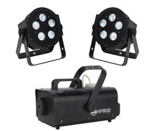 Lichtset D LED Lichtanlage Lichttechnik Licht Partybeleuchtung Scheinwerfer Nebelmaschine