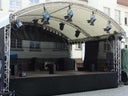 8x6m Bühne mit Prolyte Rundbogendach - Galerie - Bild 1