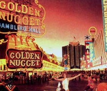 Las Vegas Golden Nugget Kulisse, USA, Amerika, Casino