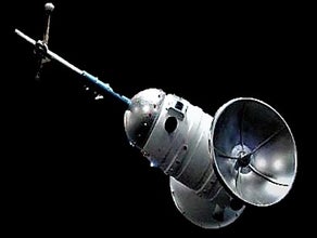 Weltraum Satellit - Weltall - All - Galaxie - Dekoration - Event