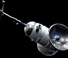 Weltraum Satellit - Weltall - All - Galaxie - Dekoration - Event