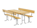 Festzeltgarniturset 70cm Lehne