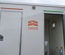 Toilettenwagen - WC-Anhänger - Mobile Toilette Autark