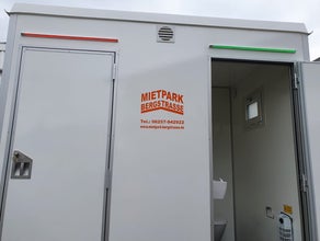 Toilettenwagen - WC-Anhänger - Mobile Toilette Autark