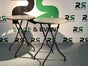 Runder Stehtisch 85 – komplett schwarz, klappbar, Stretchhusse - Galerie - Bild 4