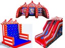 Kombi Angebot Schulfest XL Rutsche, Kletterwand, Spielecenter Wir liefern NRW weit !