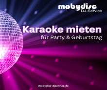 Karaoke Anlage mieten – Karaoke Set für Party & Geburtstag (30–50 Gäste)