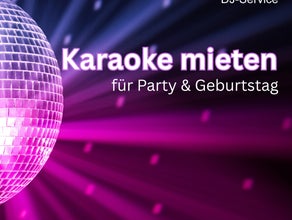 Karaoke Anlage mieten – Karaoke Set für Party & Geburtstag (30–50 Gäste)