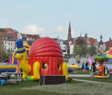 Hüpfburg Schildkröte - Tierhüpfburg mieten