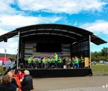 Mobile Bühne FreeStage Medium ARC 8x6m