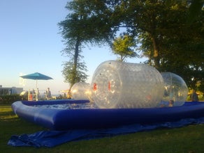 Wasserlaufrolle inkl. Pool mieten