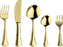Menügabel Stonewashed Settecento-Gold