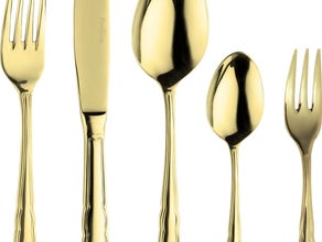 Menümesser Stonewashed Settecento-Gold