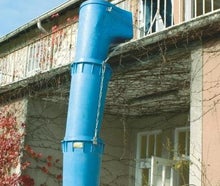 Bauschuttrutschen 3 m inkl. Trichter