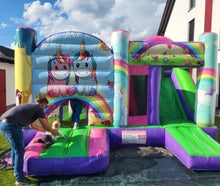 Hüpfburg "Einhorn" Multiplay mieten