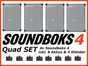 Soundboks 3, Akku Box, Akku Musikanlage, Akku Pa-Anlage MIETEN FIREFRONT Berlin