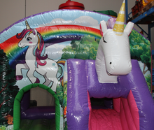 Hüpfburg Einhorn klein