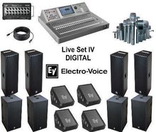 Komplette Tonanlage für Live  Band Pack IV - DIGITAL -
