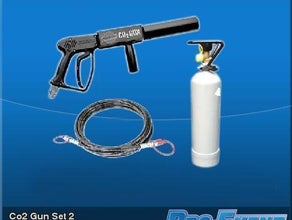 Co2 Gun mit Co2 Flasche