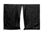 Seitenwand 3 m mit Eingang schwarz (Standard) mieten - Galerie - Bild 2