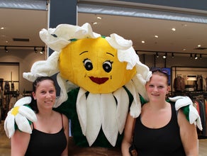 Walk-Act Blume / Laufkostüm / Paradekostüm / Kostüm