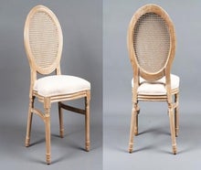 Louis Stuhl mieten Medaillon Holz Stühle mit Rattan Verleih in 33647 Bielefeld Vintage Chairs Chiavari Tiffany