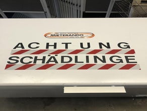 GEFRIERTRUHE / TIEFKÜHLTRUHE MIETEN FÜR SCHÄDLINGSBEKÄMPFUNG  - 0,00  LIEFERUNG MÖGLICH *