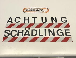 GEFRIERTRUHE / TIEFKÜHLTRUHE MIETEN FÜR SCHÄDLINGSBEKÄMPFUNG - 0,00 LIEFERUNG MÖGLICH *