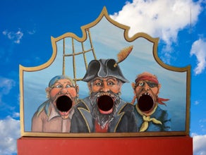 Wurf Spiele - Piraten-  Maulwerfen Piratenspiele Maritim Spiele Maritime Dekoration