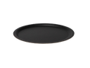 Serviertablett, rutschfest, schwarz Ø 35 cm