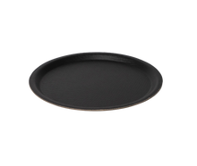 Serviertablett, rutschfest, schwarz Ø 35 cm