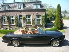 Oldtimer Rolls-Royce Corniche Cabrio mit Chauffeur