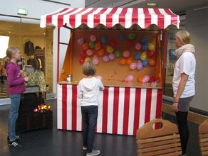 Nostalgiestand Pfeilewerfen / Pfeilwurfbude