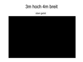 Bühnenvorhang / Backdrop 4m x 3m mieten