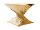 Stretchhusse Gold 1 teilig. mieten – Stehtisch, Bistrotisch, Hochtisch, Partytisch, Miettisch - Galerie - Bild 1