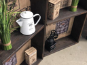 Dekoregal für Kaffeebar mieten – Bartheke, Mobile Bar, Ausschanktheke, Eventtheke, Dekoration - Galerie - Bild 1