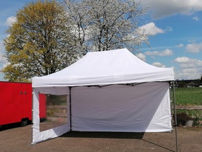 Faltpavillon Partyzelt Schnellbauzelt 3 x 4,5m