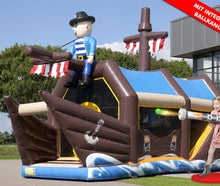 Hüpfburg Piratenschiff Shooter
