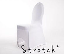 Bankettstuhl inkl. Stretch-Husse mieten – Weißes Komplett-Set für Hochzeiten & Events