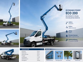 20m LKW Arbeitsbühne Hubsteiger Hubarbeitsbühne Lift mieten