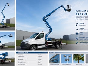 20m LKW Arbeitsbühne Hubsteiger Hubarbeitsbühne Lift mieten