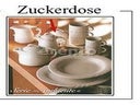 Zuckerdose - Serie Ambiente