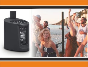 LD Systems MAUI 5 GO Ultra portables akkubetriebenes Säulen PA System (auch als Set mietbar)