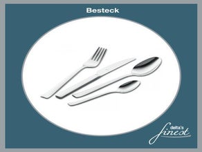 Besteck // Messer - Gabel - Löffel in verschiedenen Größen