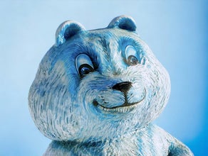 Eisbär , Winter Dekoration