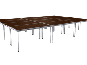 4 x 6 m Prolyte Podestfläche mieten – Bühnenelement & Podeste