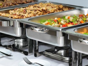 Perfekt ausgestattet für Ihr Event! Vermietung von Chafing Dishes, Geschirr, Besteck und Getränkekühlschränke